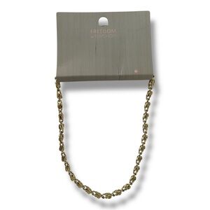 🦋 5/$25 - Topshop Freedom Rope Chain Twist Necklace